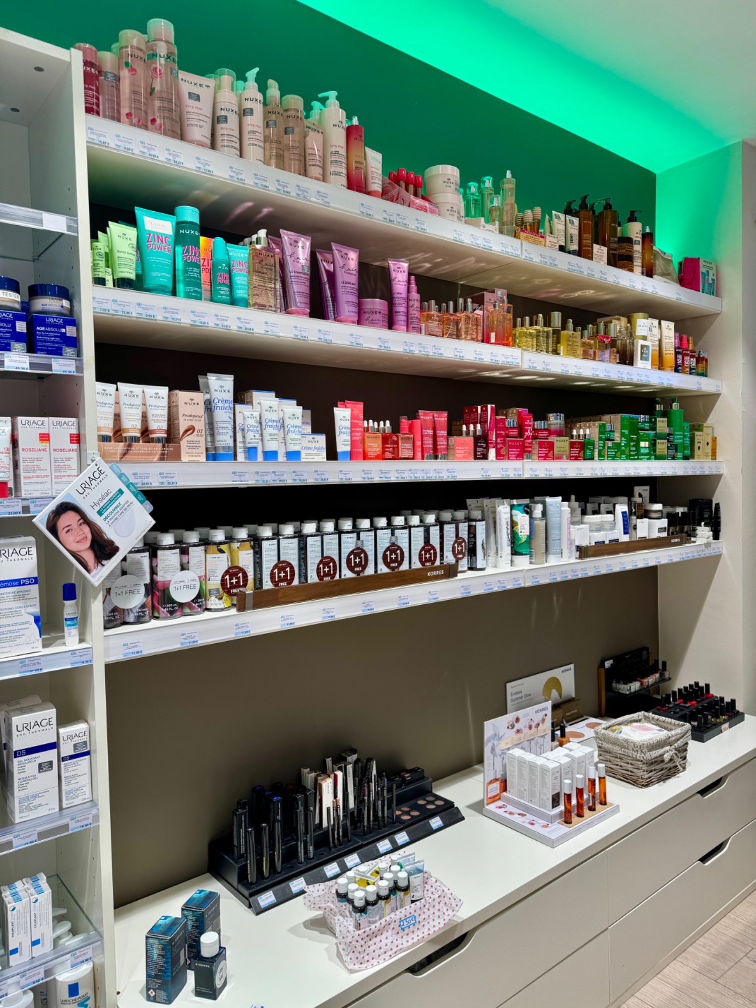 Espace dermocosmétique