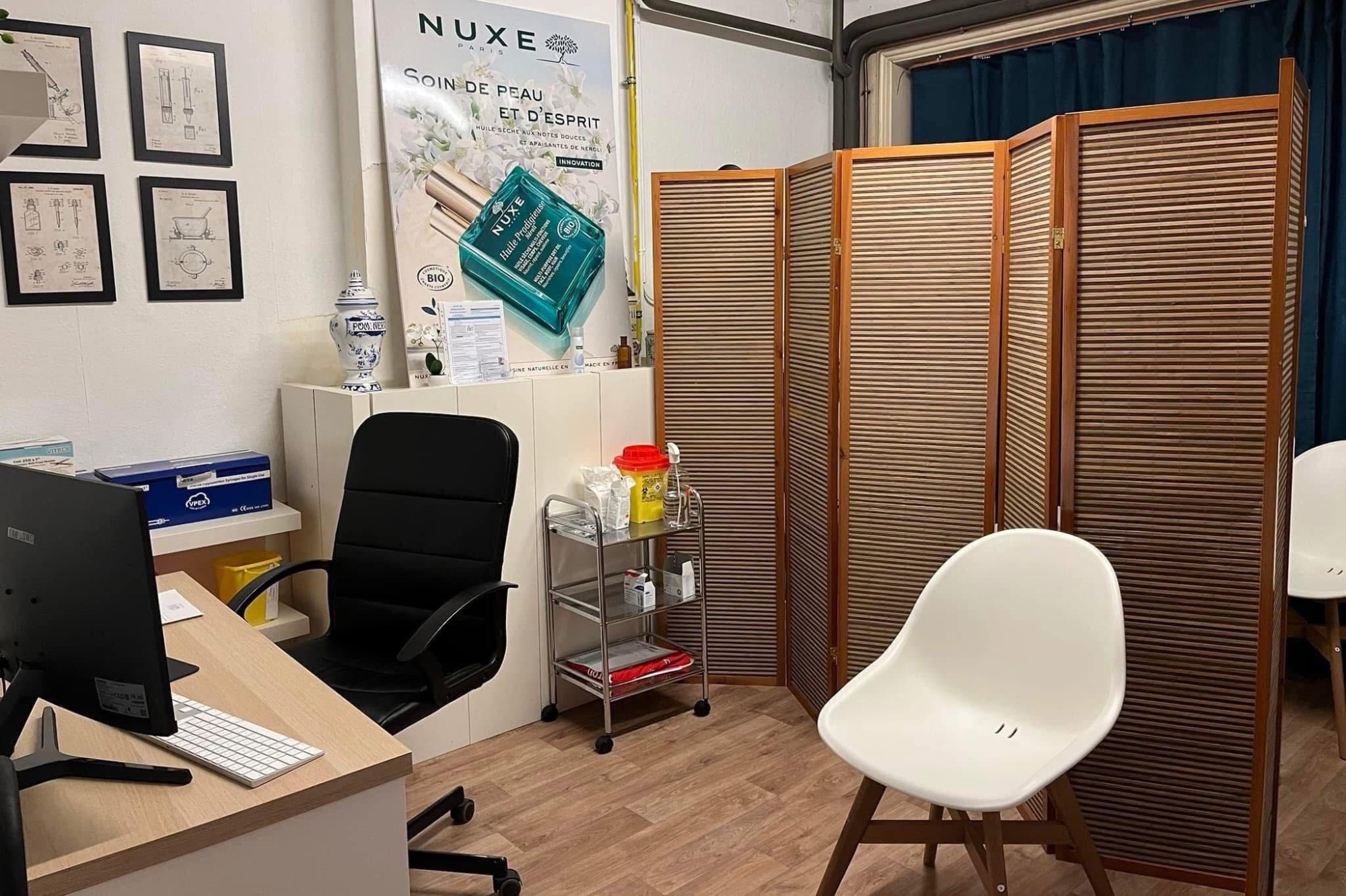 Salle de vaccination Pharmacie Catherine Hardy Dinant